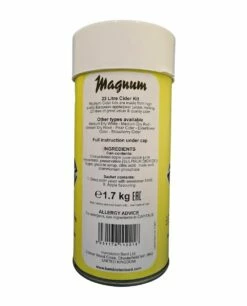 Magnum Cider Starter Kit 5 Gallon - Barrel -Premium wine Store apple cider kit magnum back 1