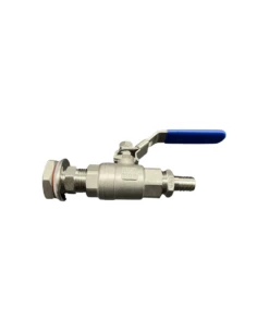 Ball Valve With 1/2" Barb And Rear Assembly