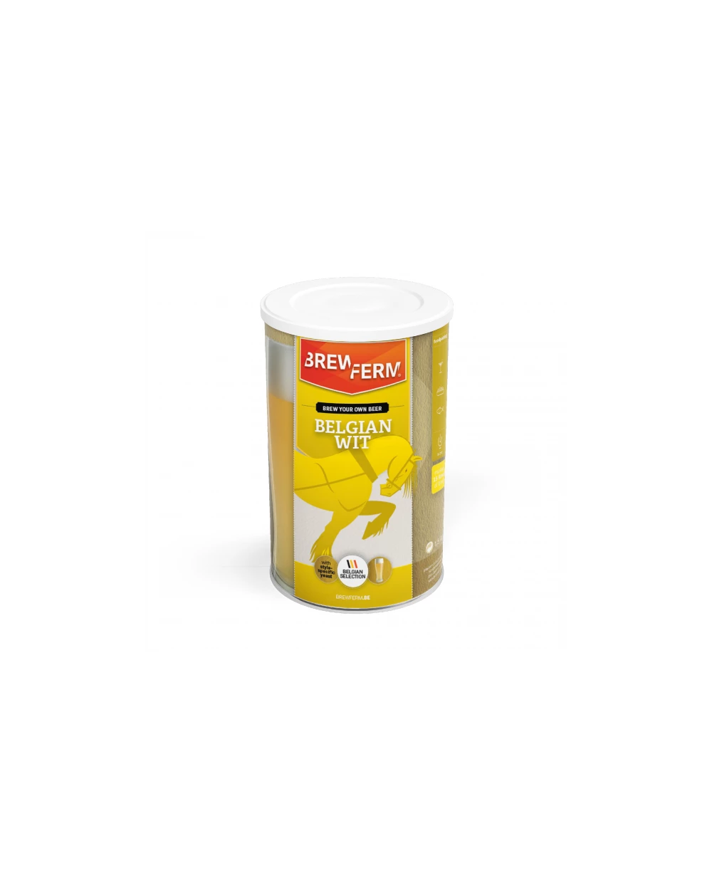 BrewFerm Belgian Wit - Wheat Beer 15ltr Beer Kit 1 BrewFerm Belgian Wit - Wheat Beer 15ltr Beer Kit