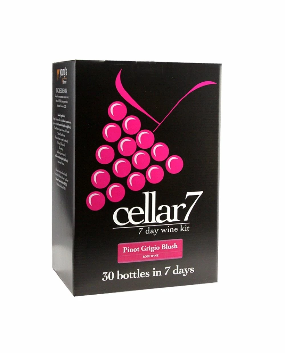 Pinot Grigio Blush (Rose) Wine Kit | Cellar 7 1 Pinot Grigio Blush (Rose) Wine Kit | Cellar 7