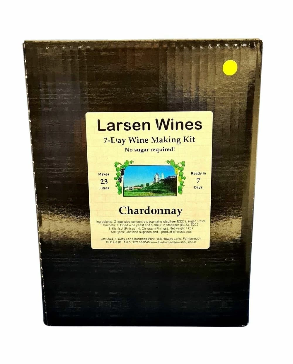 Larsen Chardonnay Wine Kit 1 Larsen Chardonnay Wine Kit