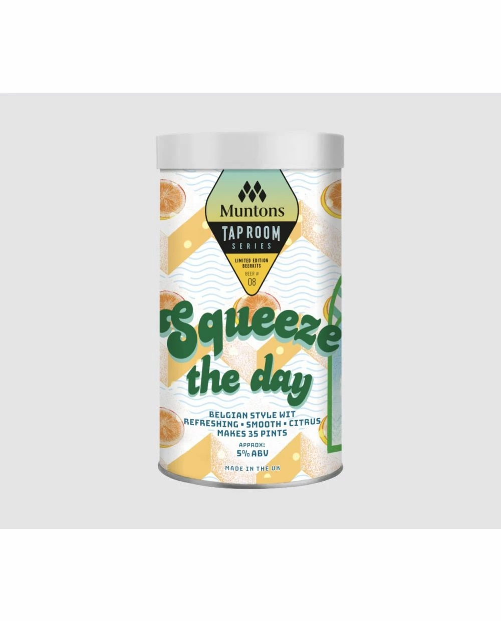 Muntons Tap Room Belgian Wit Beer Kit - 20 Litres 1 Muntons Tap Room Belgian Wit Beer Kit - 20 Litres