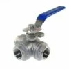 Three Way Ball Valve Stainless Steel