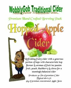 WobblyGob Hopped Cider Kit